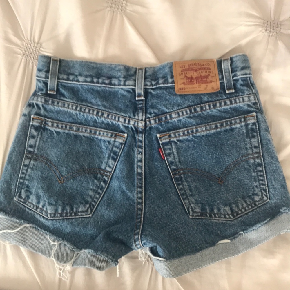 Vintage Levi high waisted shorts